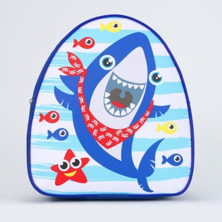 Baby backpack for the boy "Akulenok", district. 23x20.5 cm-2