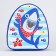 Baby backpack for the boy "Akulenok", district. 23x20.5 cm