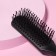 Massage comb, 3.5 × 16.5 cm, black color