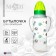 Baby feeding bottle, classic throat, 0 months, 250 ml., Cylinder, with handles