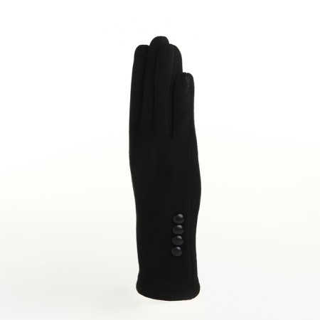 Gloves are female, dimensionless, without insulation, black color-1