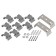 Lamp era SPP-101, 1290x104x62 mm, IP65, 80W, gray