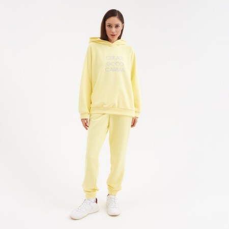 Women's costume (sweatshirt and trousers) Mist Create, p. 40-42, yellow-1