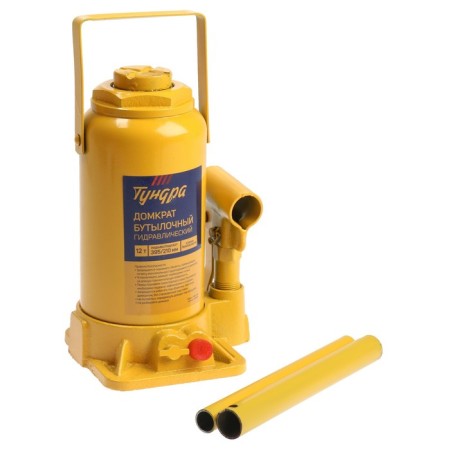 The jack of a bottle hydraulic tundra, the second valve, lifting/picking 395/210 mm, 12 tons