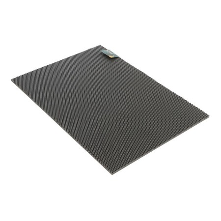 Rug EVA Universal Grand Caratt, honeycomb 100 x 70 cm, gray-2