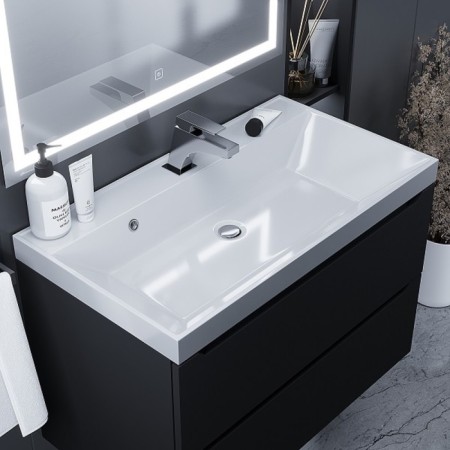 Sink uperwood Classic, furniture, 80 cm, rectangular
