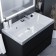 Sink uperwood Classic, furniture, 80 cm, rectangular