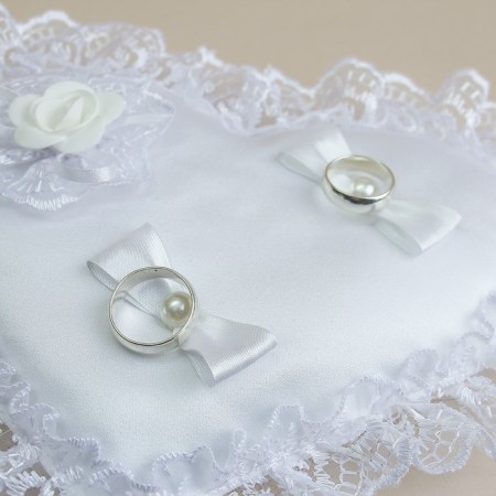 Pill for the rings "Heart", white-2