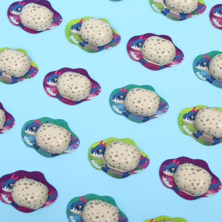 Chocolate milk curly Vivachoco "Dino" assorted. 340 g-1