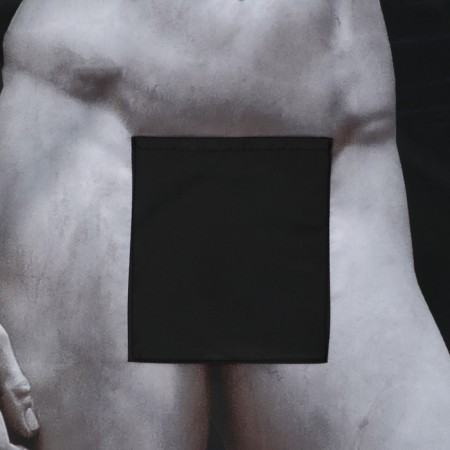 Apron kitchen "David", with a pocket-4