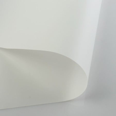 Flower film "Pearl", white, 58 cm x 5 m-1