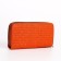Women's wallet with lightning, orange color