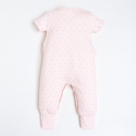 Combineson children, pink color, height 80cm-4