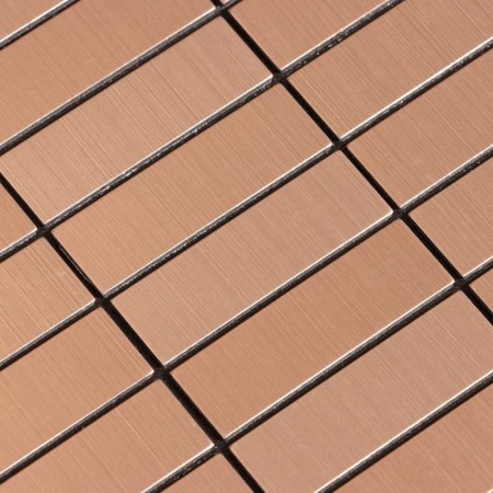Self -adhesive panel 30*30cm mosaic tiles bronze-1