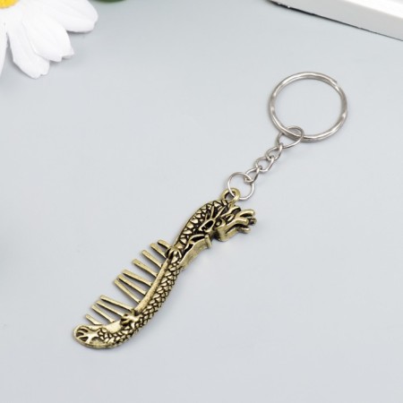 Trick Metal "comb with a dragon" 6x2 cm-1