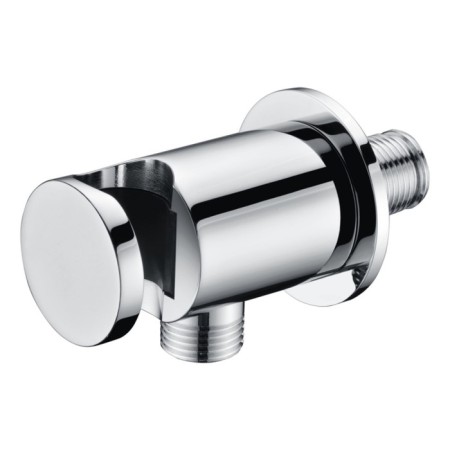 Shower hose connection Wasserkraft A135, watering room, brass, chrome