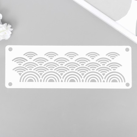Stencil of stencil "pattern" 11x32 cm