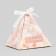 Bonbonnier box, gift packaging, “delicate flowers”, 7 x 7 x 7.5 cm