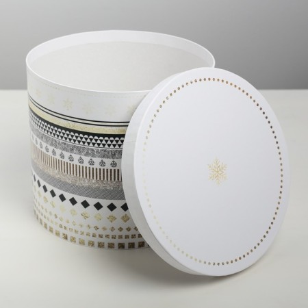 A set of gift boxes 5 in 1 "Izmoroz", 13 x 14–19.5 x 22 cm 3580137, New Year-7