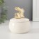 Coramics Coramics "Golden Rabbit" White 8x8x10 cm