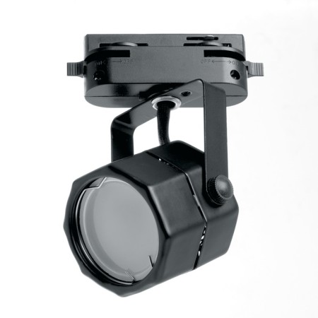 Snow -phase track lamp Feron AL192, IP20, GU10, 50 W, 58x58x140 mm, Black color-1