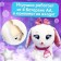 Interactive toy "Magic pets: cute puppy", reacts to touches and pops, white color