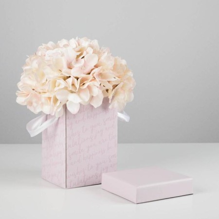 Folding box "Text", 10 x 18 cm