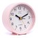 Clock - desktop an alarm clock, discrete move, 12 x 12 cm, aa