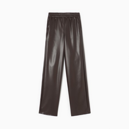 Women's leather pants Mist Bas, p. 46, brown-5