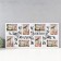 Multipher "Love & Family" in 8 photos 10x15 cm, plastic, col. white