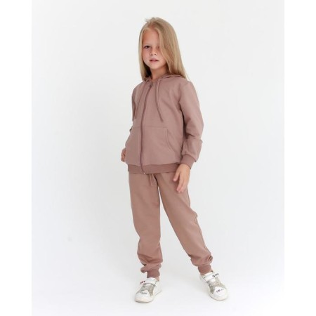 Брюки KAFTAN "Basic line" р.38 (146-152), кофе-1