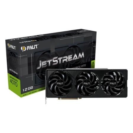 The Palit PCI-E 4.0 PA-RTX4070 JetStream Nvidia GeForce RTX 4070 12GB 192BIT GDDR6X 1033952-8