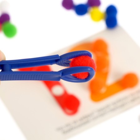 Developing set "Color bombs: Learning to count", according to the Montessori methodology-2