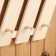 The shelf hanger "Zebra", 3 hooks, 85 × 34 × 11 cm