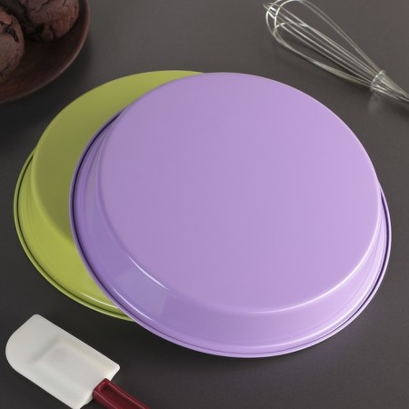 Baking uniform "Fleuri", 24 × 4 cm, ceramic coating, color mix-4