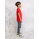Children's T -shirt, height 110 cm, red color
