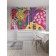 Photostes "Neon tropics", Saten, size 145x180 cm, 2 pcs