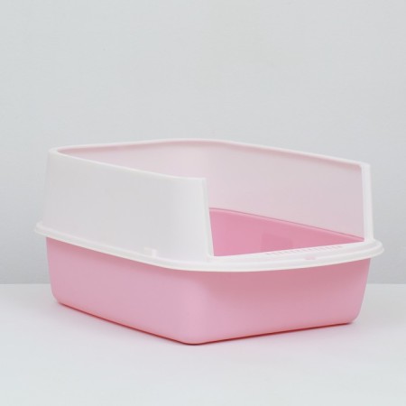 Closed toilet 51 x 34 x 37 cm, pink+scoop (with UV lamp)-2