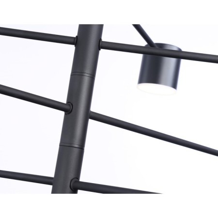 LED LED suspended Ambrella Light, Linetech, FL51689, 8XLED, 48 W, 3600LUM, 3000-6400K, black color black-5