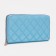 Women's wallet with lightning, blue color