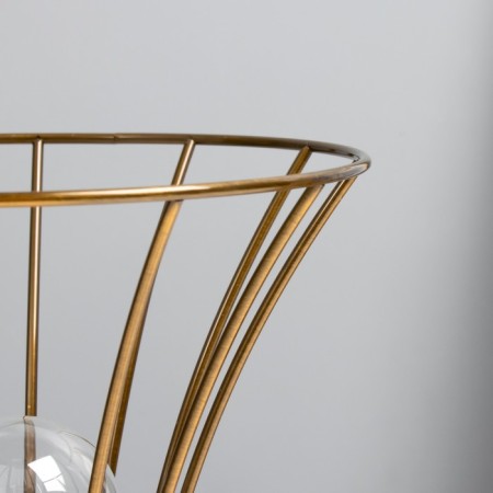 Board Lamp "Chilly" E27 40W gold 18x18x19cm Risalux-3