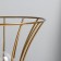 Board Lamp "Chilly" E27 40W gold 18x18x19cm Risalux