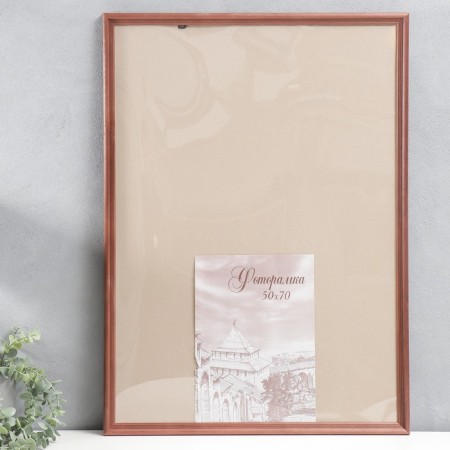 Photo frame pine С20 Magonon 50x70 cm (plastic screen)