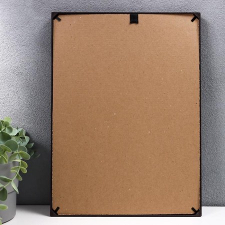 Photo frame plastic L-6 21x30 cm Wenge (plastic screen)-2