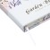 Notebook Gift 112l, Line, with a Fleet, a cut with a pattern of the cover, flowers (17.7x13.5cm) 1