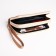 Women's wallet with lightning, beige color