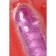 Realistic phallimitator A-Toys byfa Celiam, TPE, Purple color, 20.5 cm