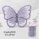 Knitted elements "Butterflies", 5.5 × 4 cm, 10 pcs, lilac color/chameleon