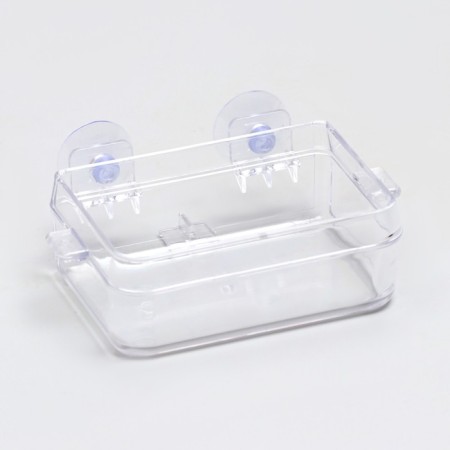 NomoyPet feeder for a terrarium on suction cups, 10 x 4 x 7.5 cm