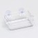 NomoyPet feeder for a terrarium on suction cups, 10 x 4 x 7.5 cm